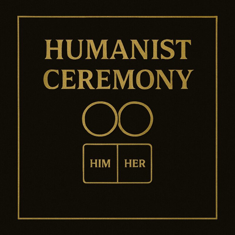 Ceremonia humanistyczna po angielsku - wzór