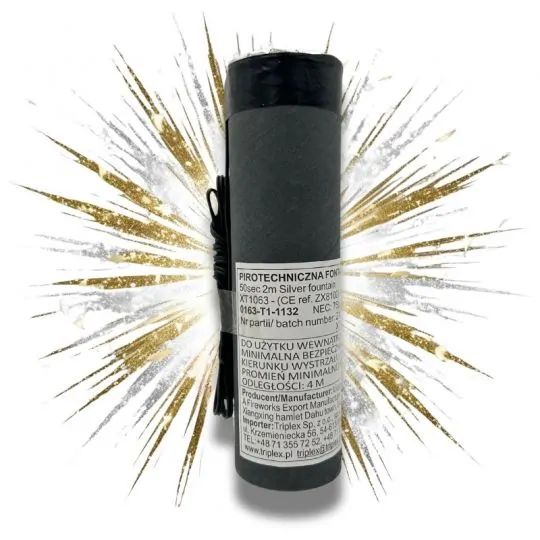 Fontanna iskier XT1063 – 2 metry, 50 sekund, NO SMELL ( Automatyczne rabaty przy większej ilości)