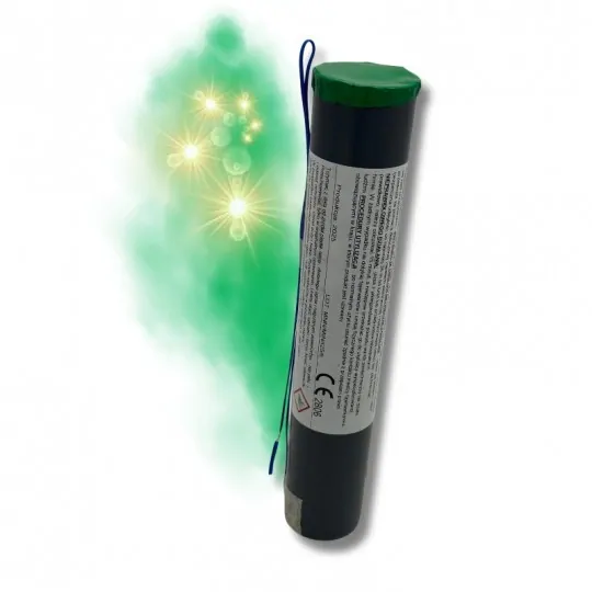 MINA DYMNA MANNA Z BłYSKIEM - kaliber 30mm, (Różne kolory) + zapalnik