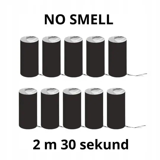 Zestaw 100 sztuk - Fontanna iskier CLE7013B - 2 metry, 30 sekund,