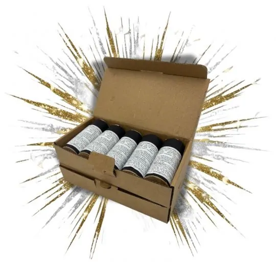 Zestaw 10 sztuk - Fontanna iskier XT1038 - 2 metry, 30 sekund, NO SMELL