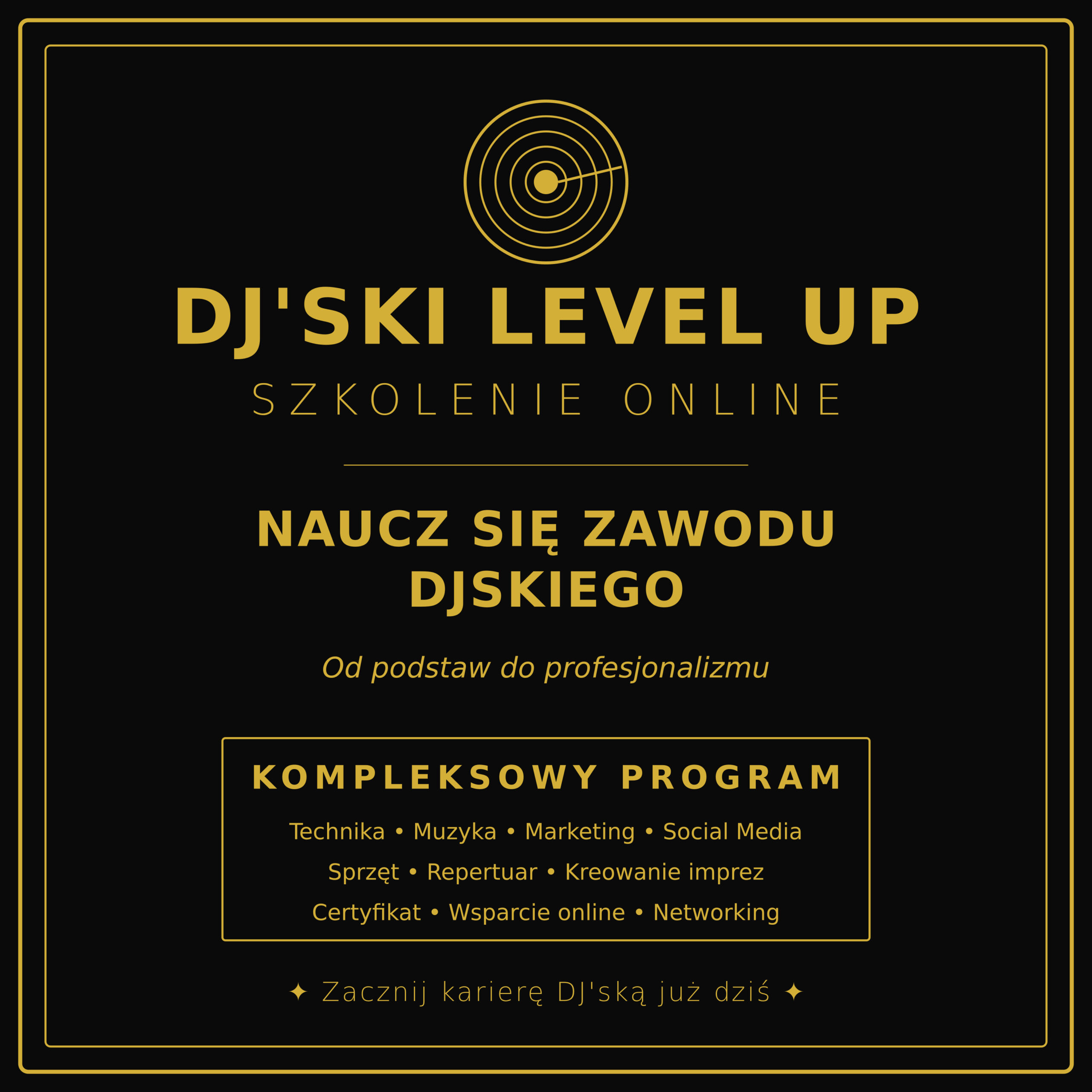 🎧 DJ’SKI LEVEL UP BASIC – KURS ONLINE
