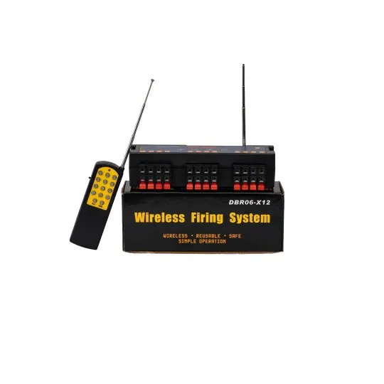 System do zdalnego odpalania fajerwerków - 12 kanałowy DBR06-X12-12