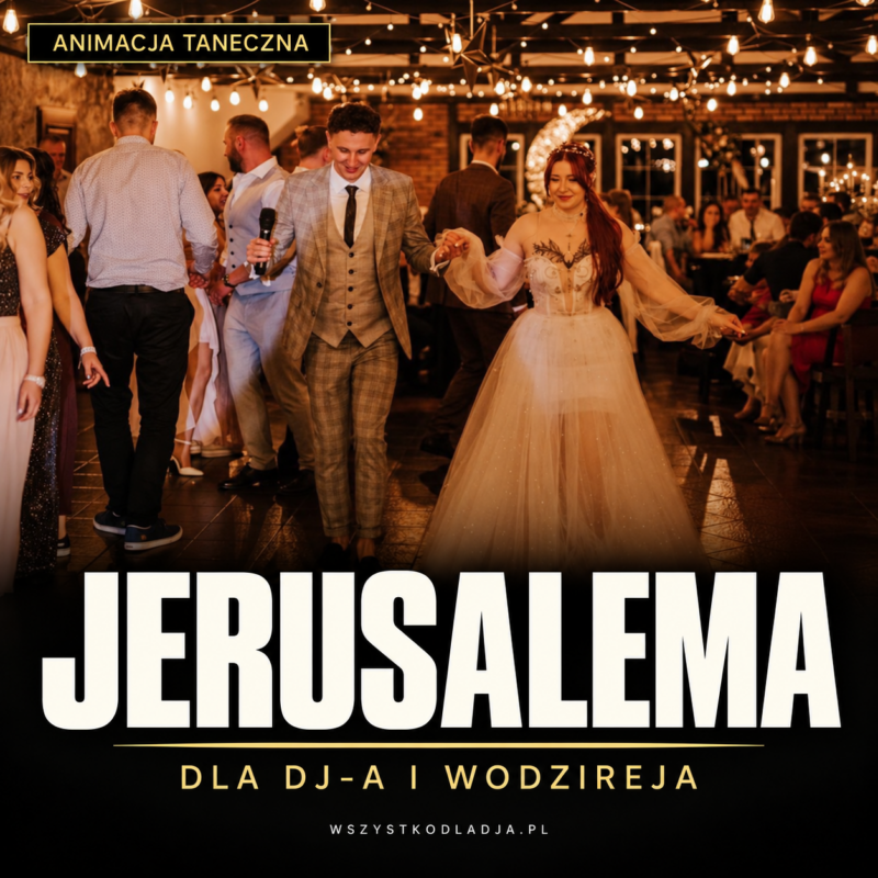 JERUSALEMA – okładka ze zdjęciem tańczących uczestników