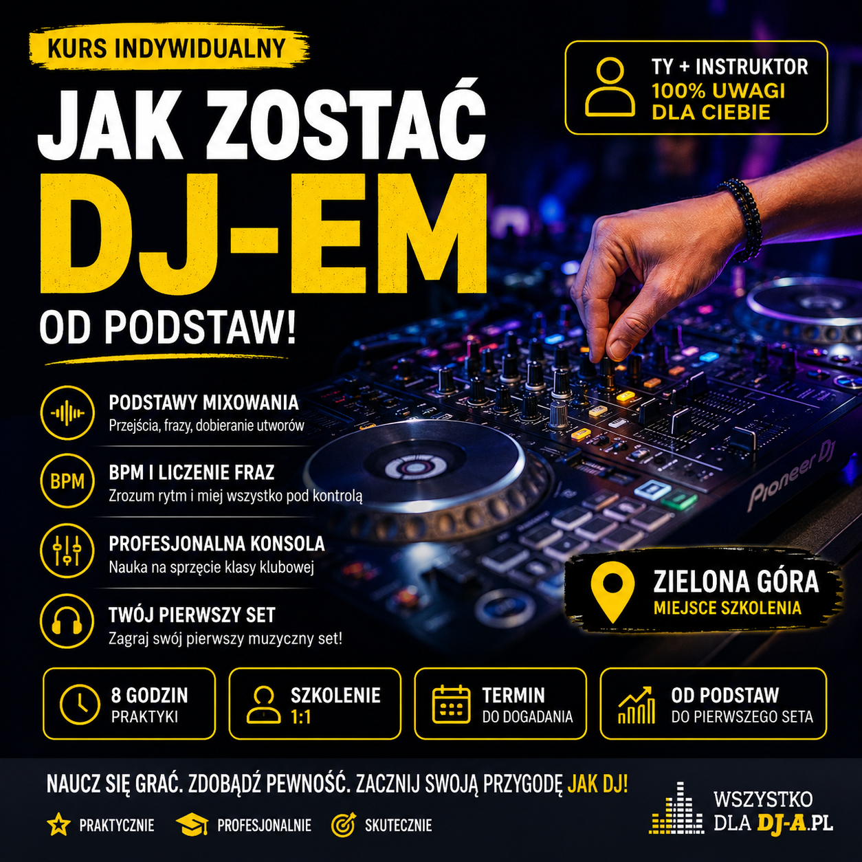 Indywidualny kurs DJ-ski - Jak zostać DJ-em od podstaw