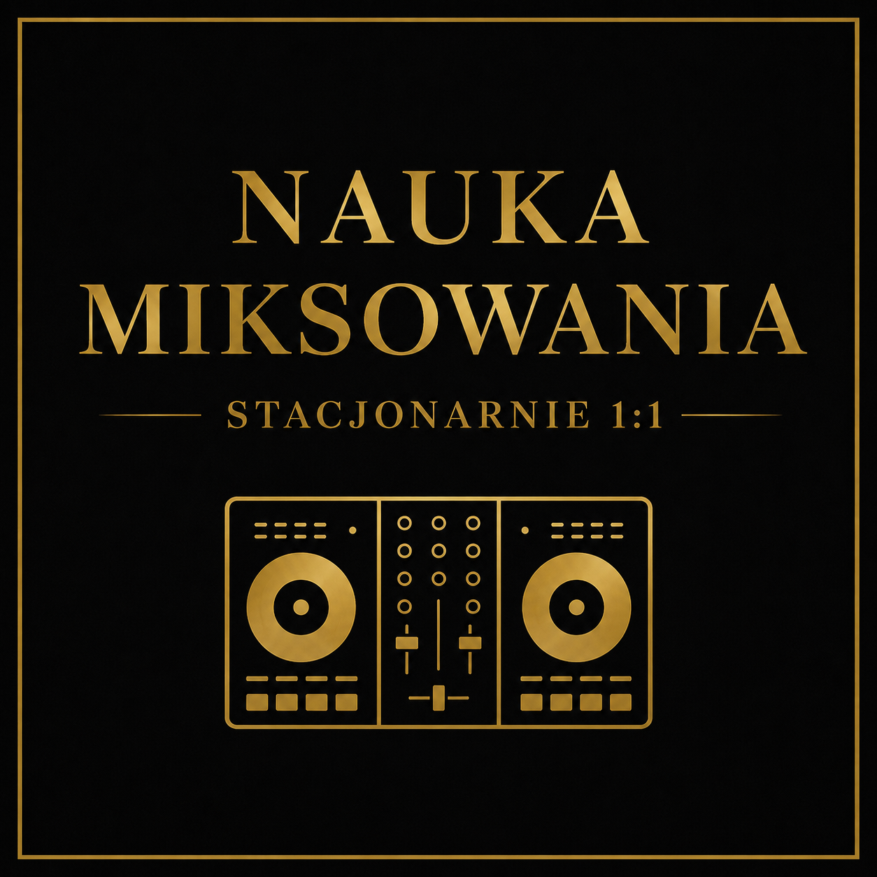 Nauka miksowania stacjonarnie 1:1