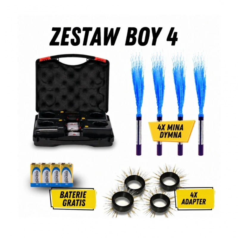 Gotowy zestaw na Gender Reveal "BOY Mini"