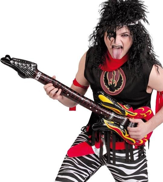 GITARA 105CM DMUCHANA OGIEŃ