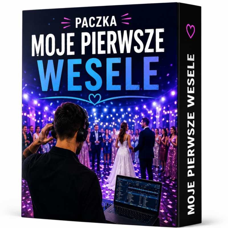 MOJE PIERWSZE WESELE – gotowa paczka dla początkującego DJ-a