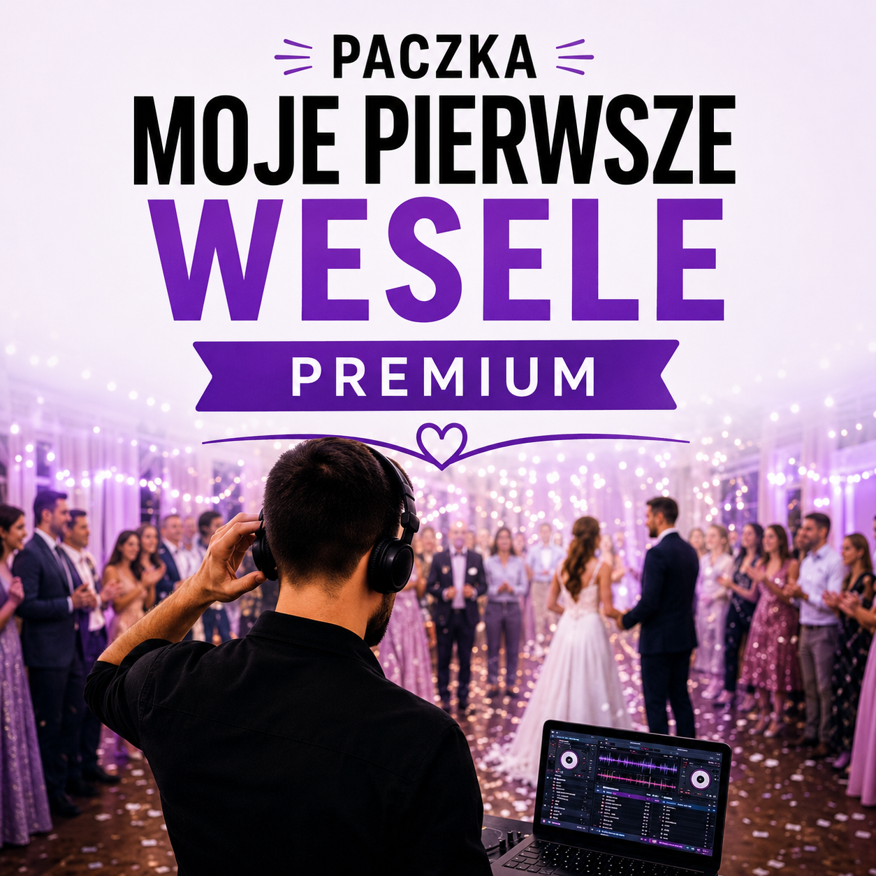 MOJE PIERWSZE WESELE PREMIUM – kompletna paczka dla początkującego DJ-a