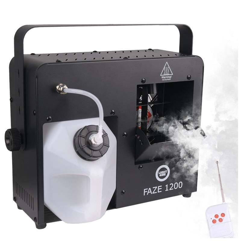 LIGHT4ME FAZE 1200 – wytwornica mgły fazer 1200W DMX + pilot + timer
