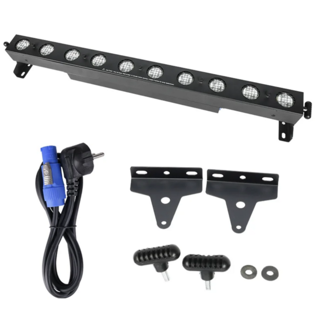 LIGHT4ME SUNSTRIP 1050 V2 – listwa halogenowa 10x50W WW DMX Pixel Control - obrazek 4