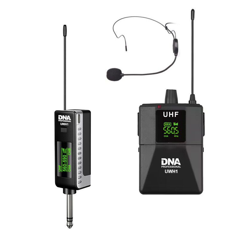 DNA UWH 1 – bezprzewodowy mikrofon nagłowny UHF 560–590 MHz + bodypack