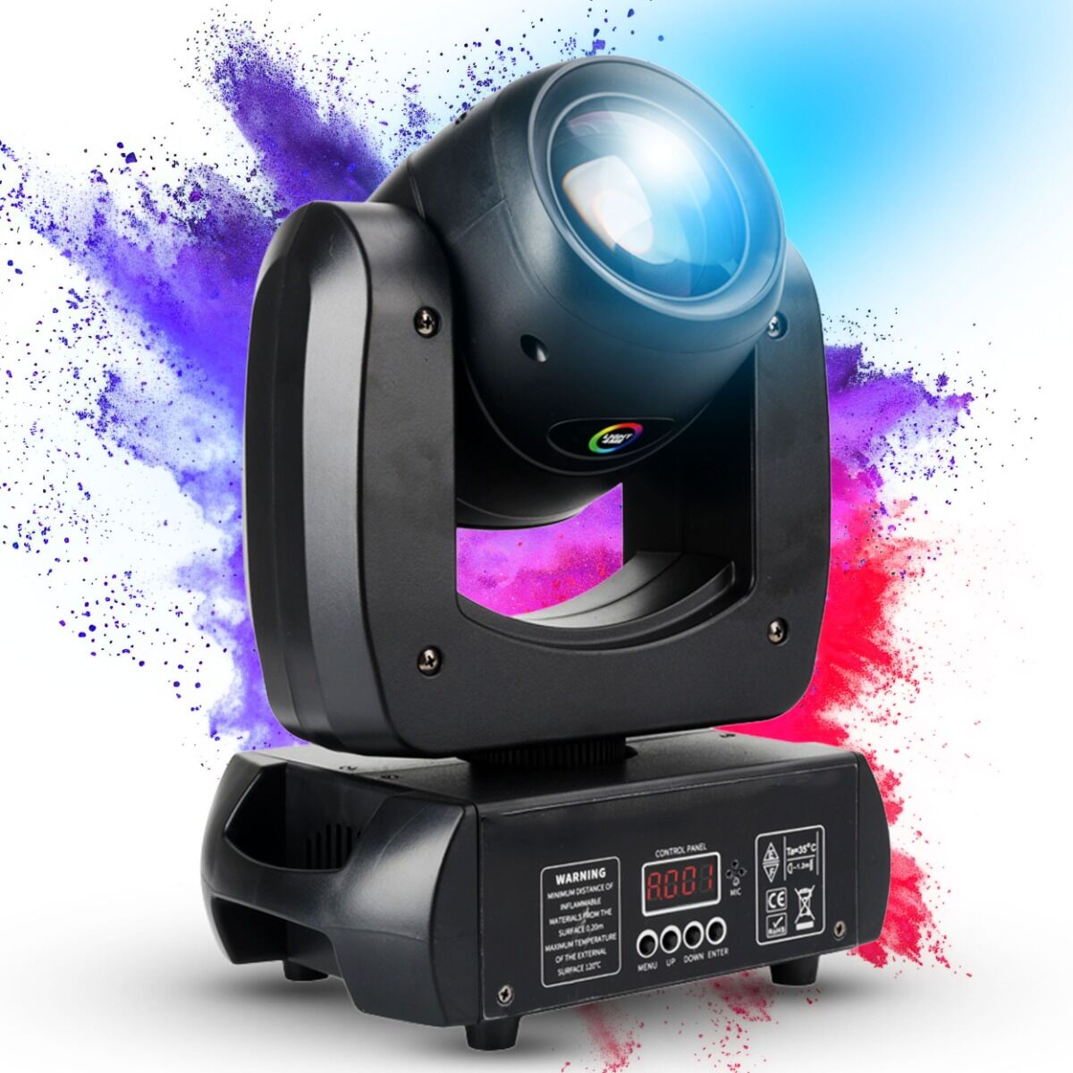 LILIGHT4ME MH BEAM 100 głowica ruchoma BEAM LED 100W DMX