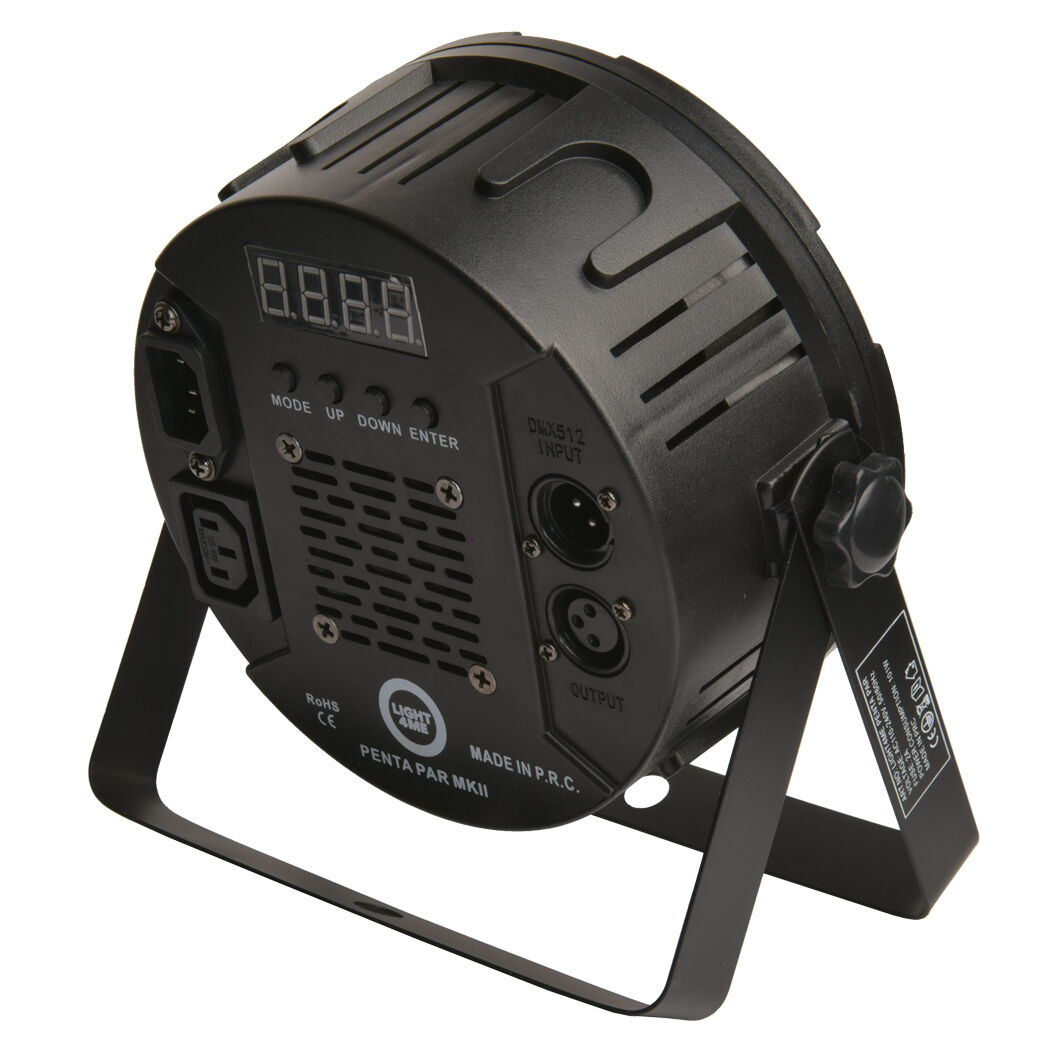 LIGHT4ME PENTA PAR 8x12W MKII RGBWA – reflektor LED dla DJ-a - obrazek 9
