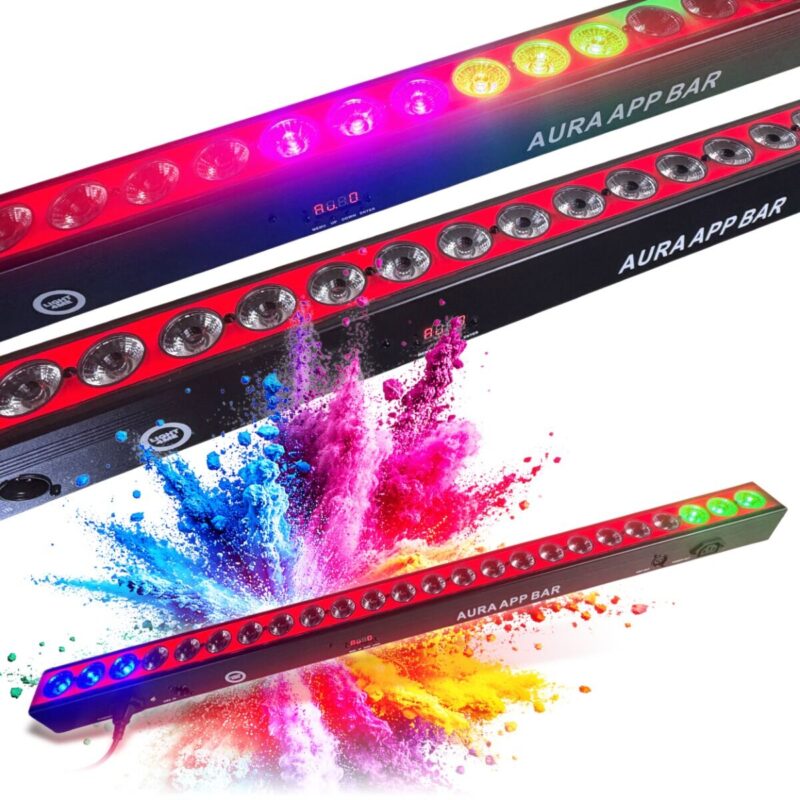 LIGHT4ME AURA APP BAR – listwa LED RGBW + AURA, Bluetooth, DMX