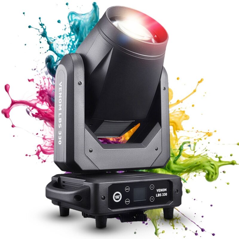 LIGHT4ME VENOM LBS 330 – profesjonalna hybrydowa głowica BEAM/SPOT 330W