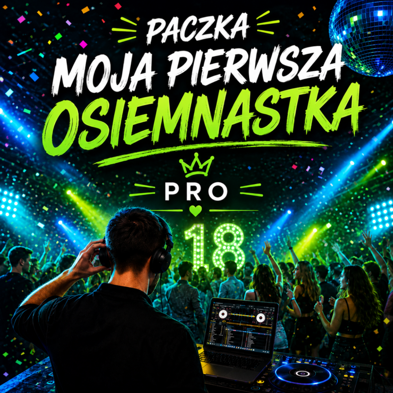 Paczka moja pierwsza osiemnastka pro