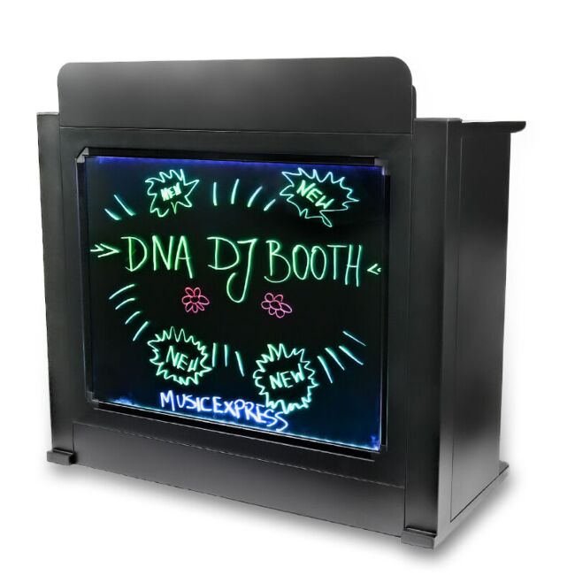 DNA DJ BOOTH BK – stanowisko DJ z podświetlanym panelem LED RGB - obrazek 6