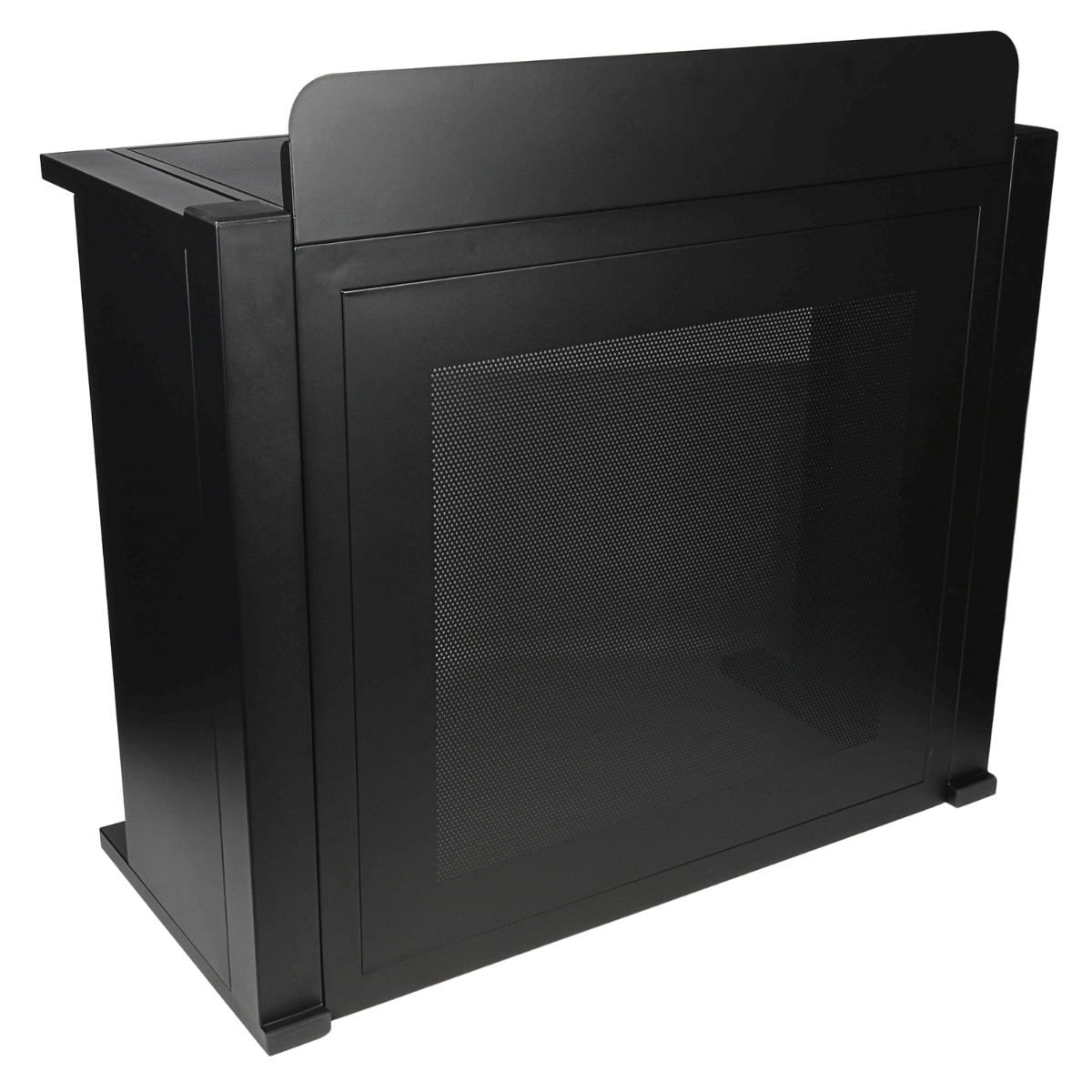 DNA DJ BOOTH MESH BK – profesjonalne stanowisko DJ z perforowanym frontem - obrazek 9
