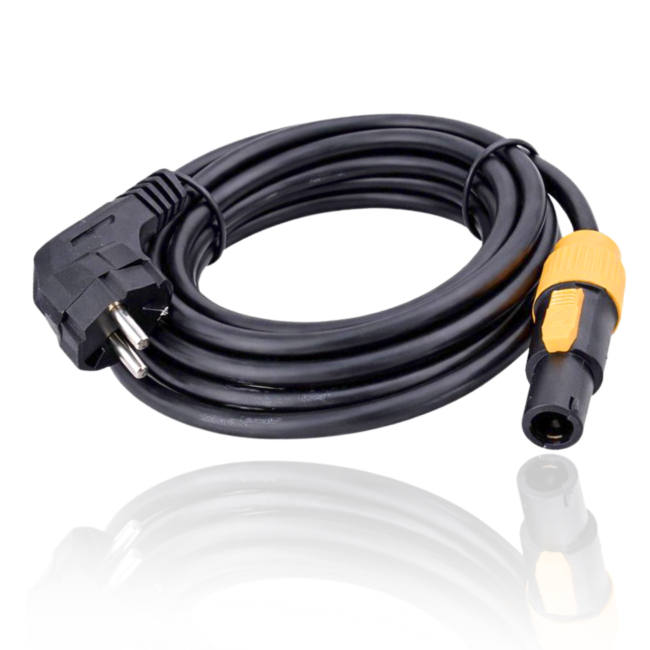 EVOLIGHTS PowerCON TRUE1 IN 2 m – kabel zasilający do sprzętu scenicznego