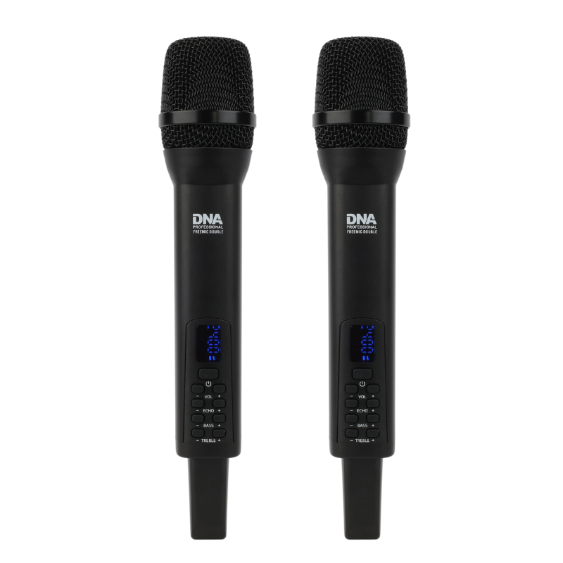 DNA FREEMIC DOUBLE – zestaw 2 mikrofonów bezprzewodowych 2,4 GHz + odbiornik - obrazek 3
