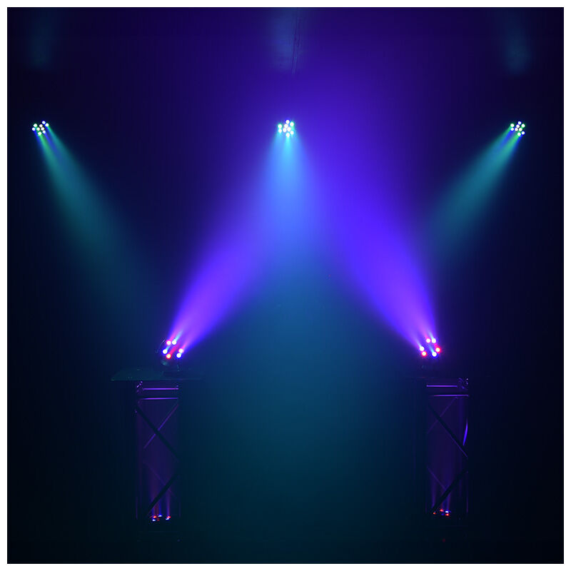 LIGHT4ME P12 LED PAR RGBW – mały reflektor sceniczny + pilot - obrazek 4