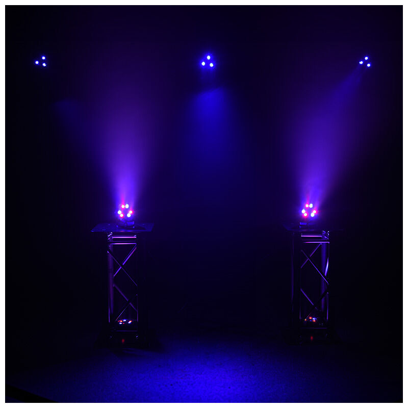 LIGHT4ME P12 LED PAR RGBW – mały reflektor sceniczny + pilot - obrazek 3