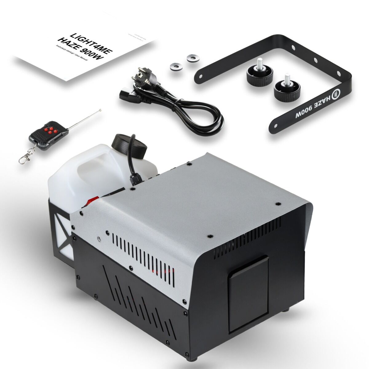 LIGHT4ME HAZE 900W – hazer wytwornica mgły DMX 900W + pilot bezprzewodowy - obrazek 5