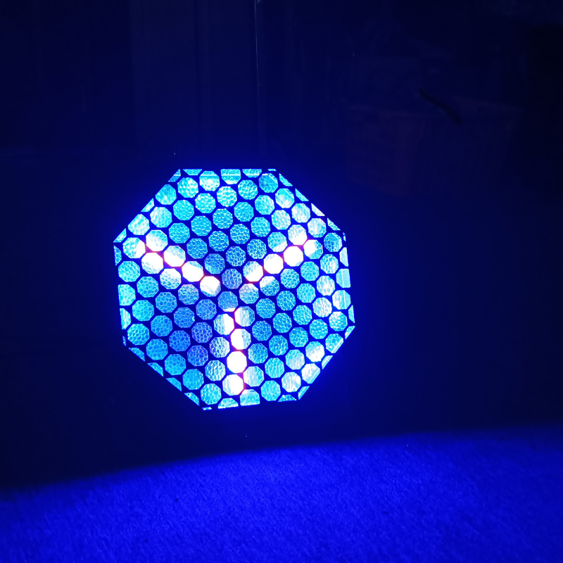 LIGHT4ME LUMEN OCTO – reflektor sceniczny retro 3x60W WW COB + 48x0,3W RGB DMX - obrazek 4