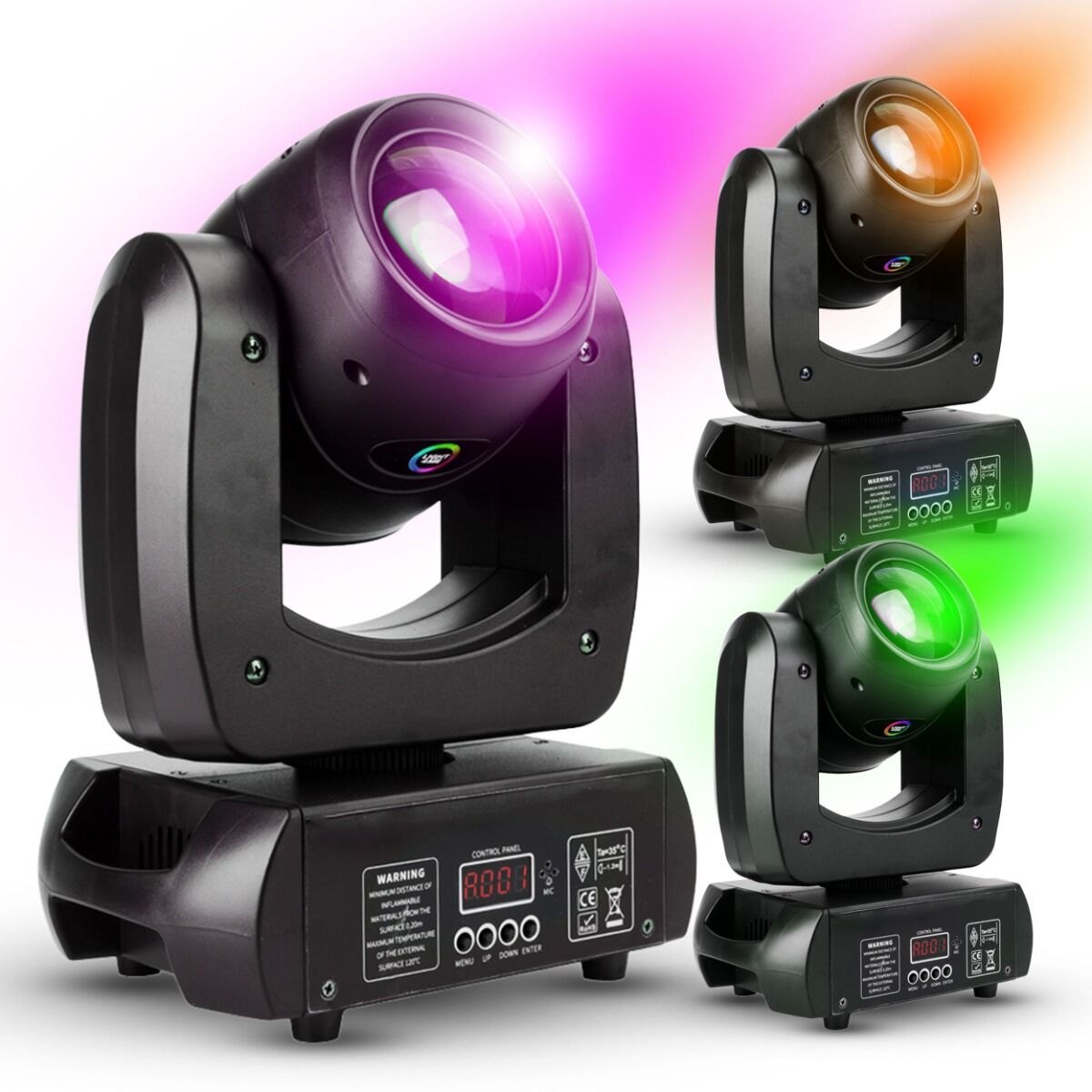 LILIGHT4ME MH BEAM 100 głowica ruchoma BEAM LED 100W DMX - obrazek 7
