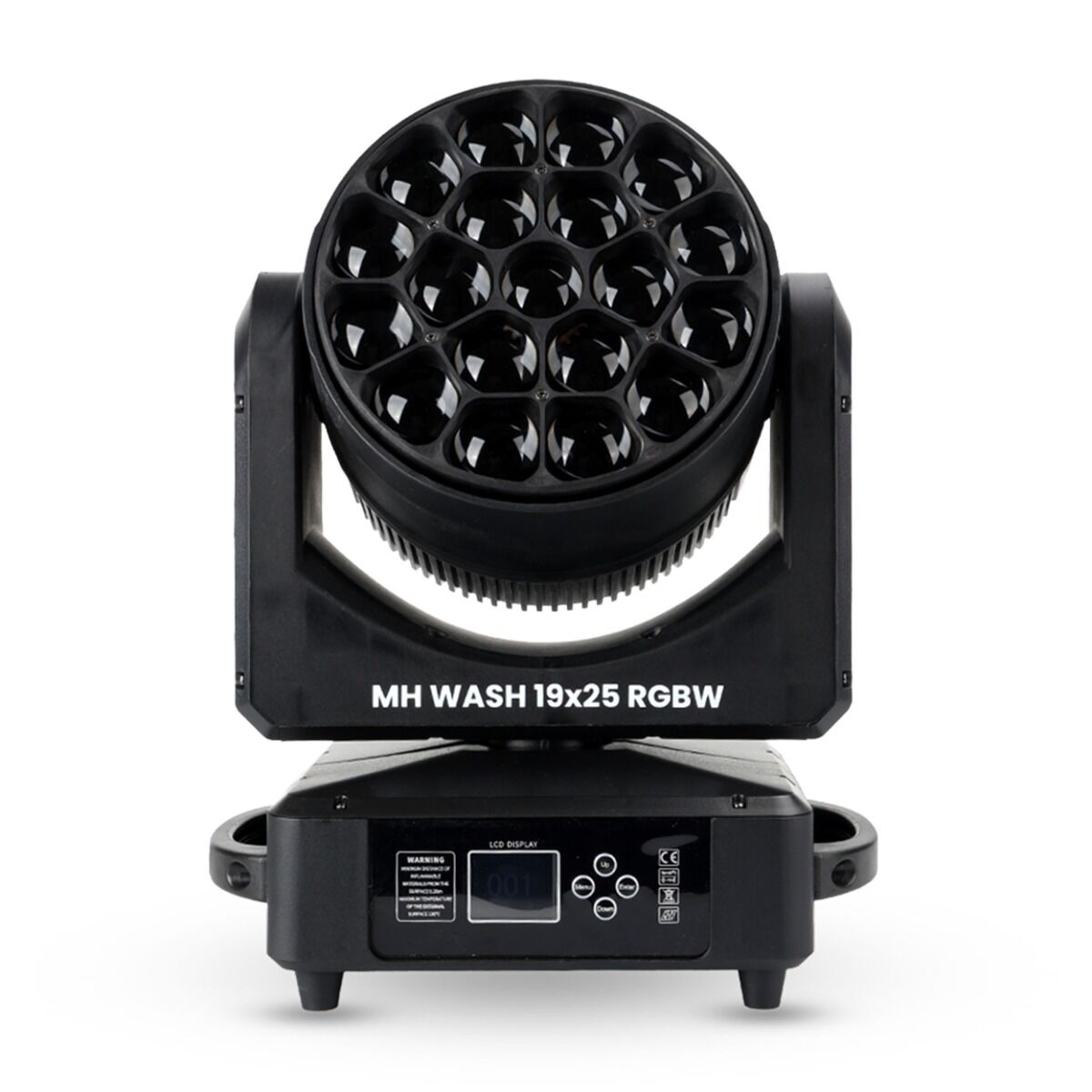 LIGHT4ME MH WASH 19x25 RGBW głowica ruchoma WASH LED DMX ZOOM - obrazek 5