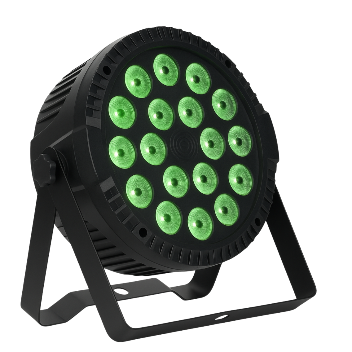LIGHT4ME PAR RGBW 18x10W – reflektor sceniczny LED DMX + pilot - obrazek 10