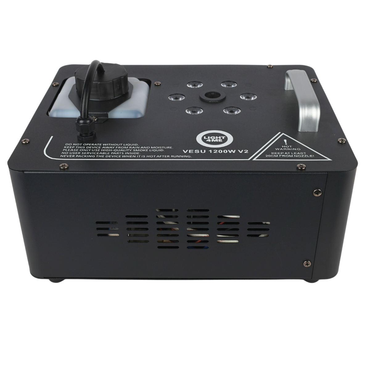 LIGHT4ME VESU 1200W V2 – pionowa wytwornica dymu 1200W RGB LED DMX + pilot - obrazek 3
