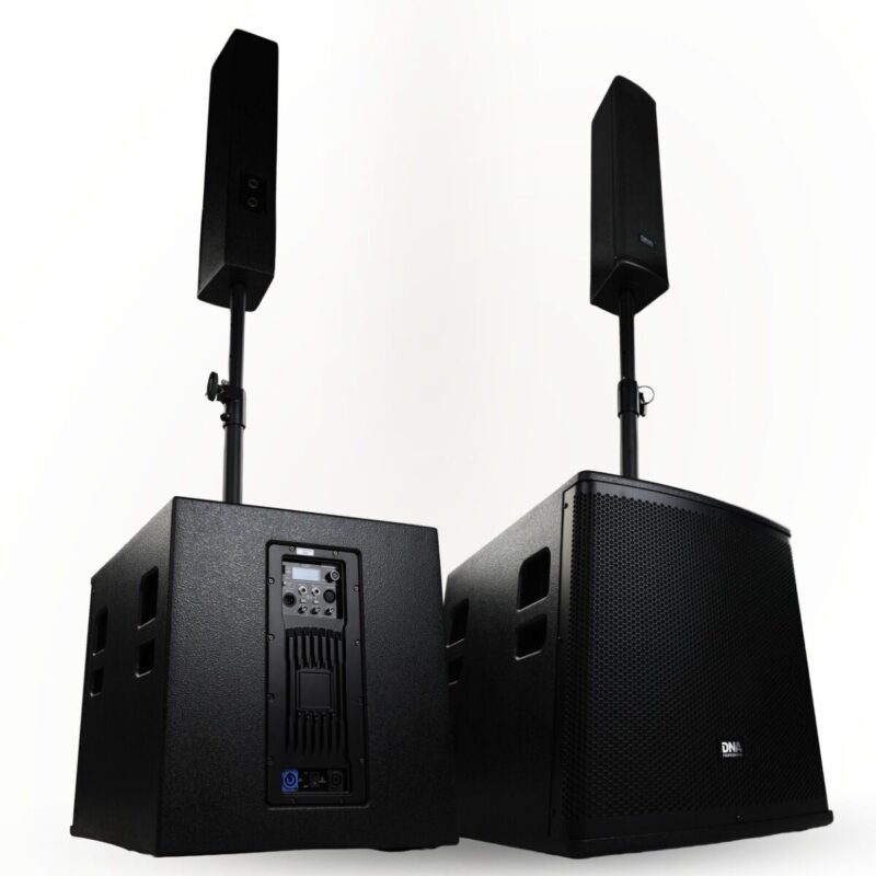 DNA BSX15 – aktywny system słupkowy 450 W RMS, Bluetooth 5.4 – zdjęcie 2 DNA BSX15 – aktywny system słupkowy 450 W RMS, Bluetooth 5.4 – zdjęcie produktu 2