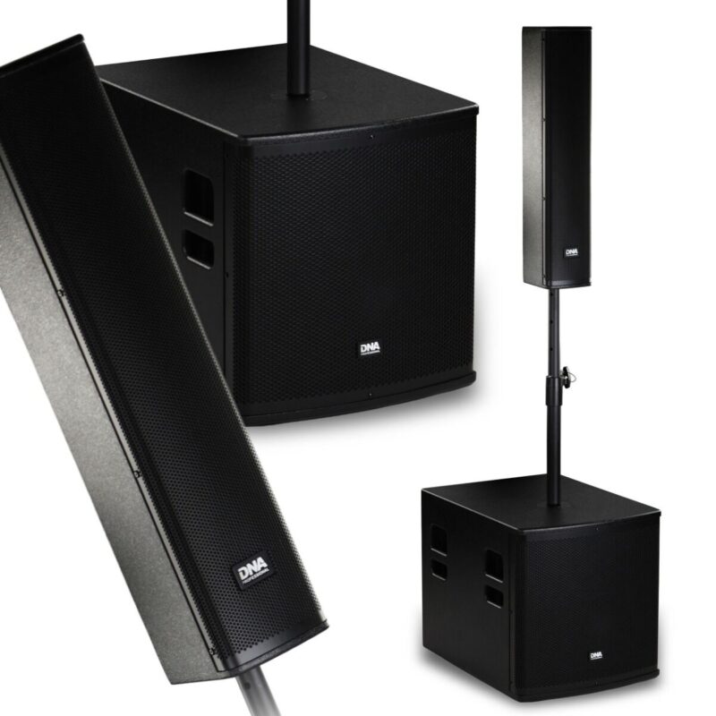 DNA BSX15 – aktywny system słupkowy 450 W RMS, Bluetooth 5.4 – zdjęcie produktu 1