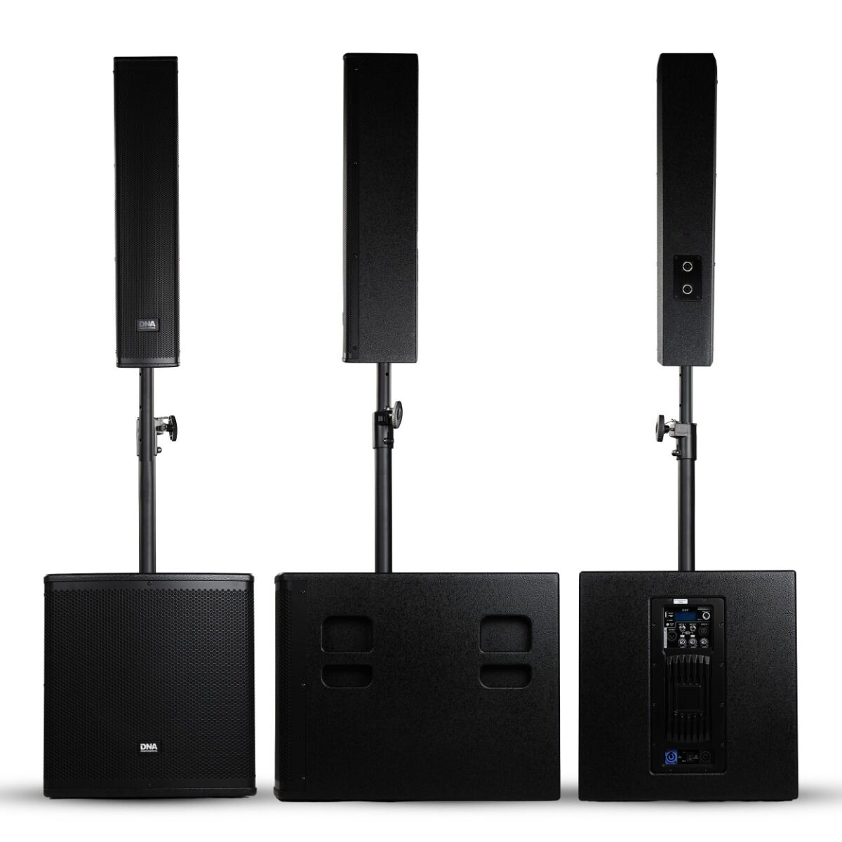 DNA BSX15 – aktywny system słupkowy 450 W RMS, Bluetooth 5.4 – zdjęcie produktu 5