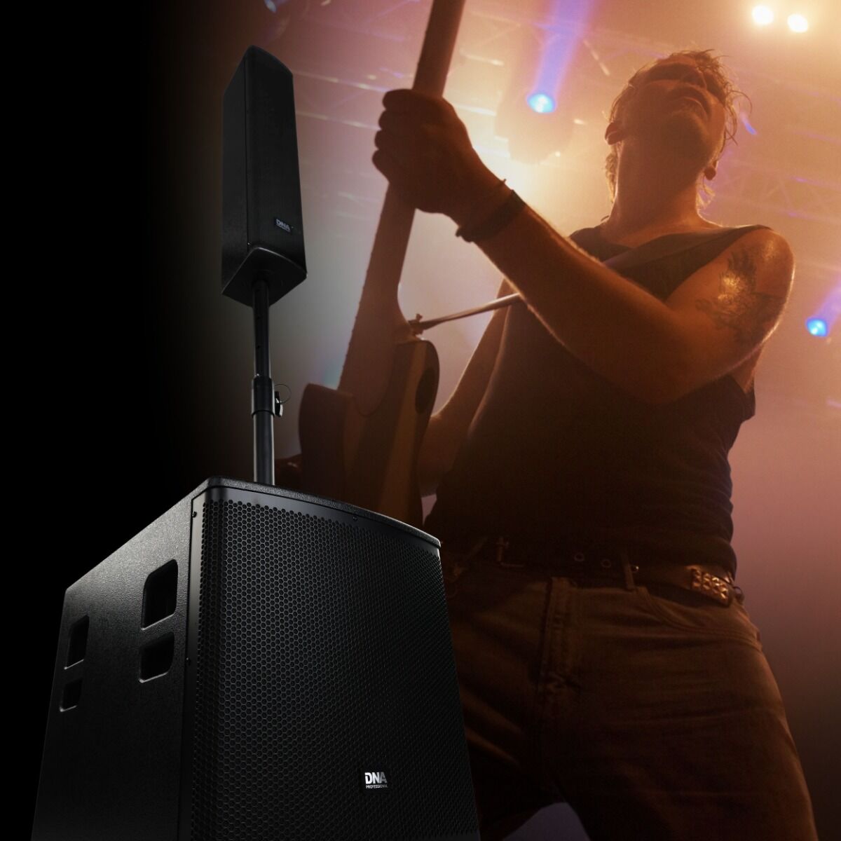 DNA BSX15 – aktywny system słupkowy 450 W RMS, Bluetooth 5.4 – zdjęcie produktu 17