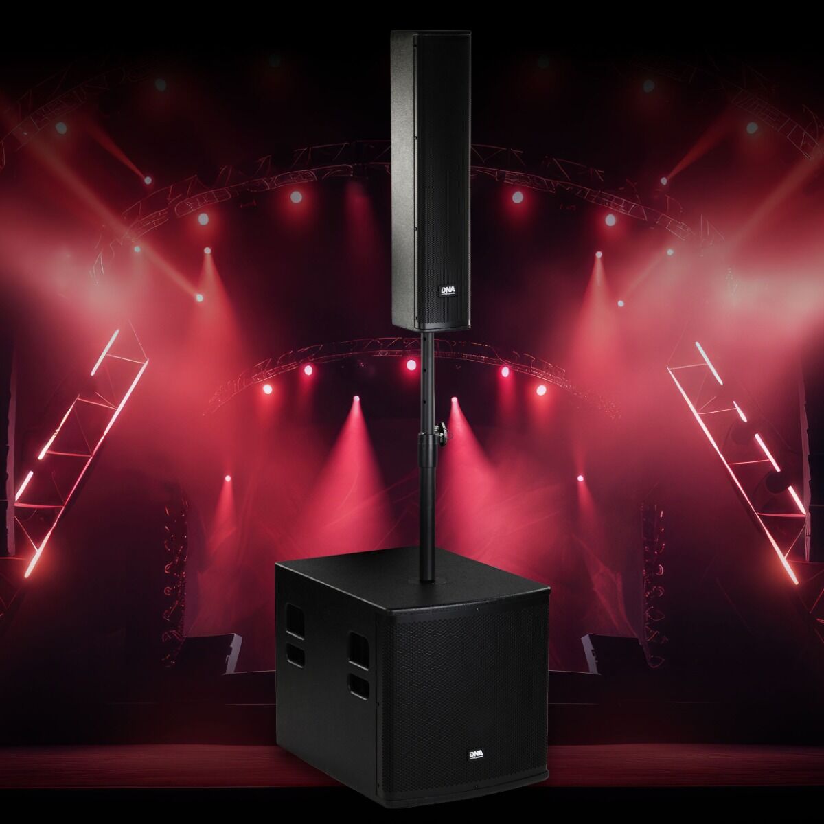 DNA BSX15 – aktywny system słupkowy 450 W RMS, Bluetooth 5.4 – zdjęcie produktu 18