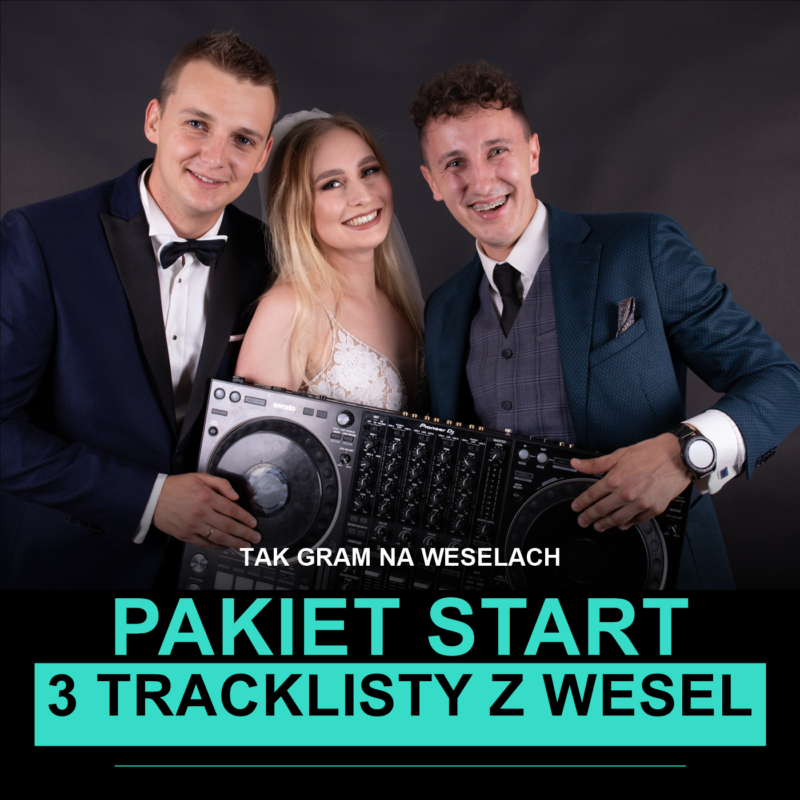 Tak gram na weselach – pakiet Start: 3 tracklisty
